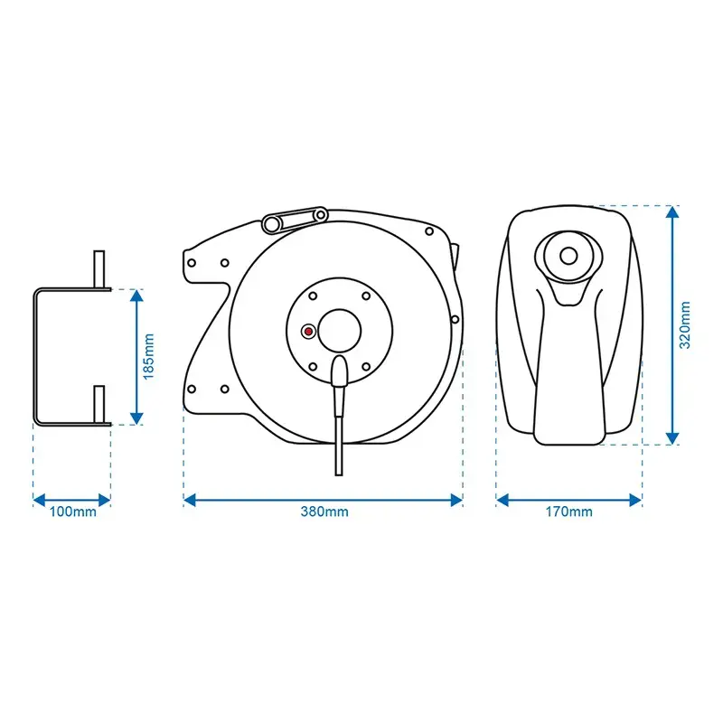 Beta 018440316 1844 Automatische Kabelhaspel 15 m H05VV-F