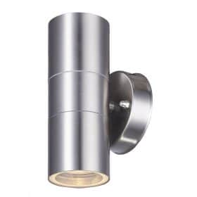 RVS wandlamp