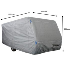 Caravan afdekhoes veiligheidshoes
