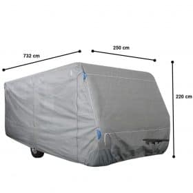 Caravan afdekhoes