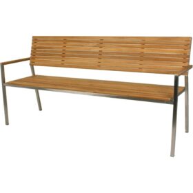 4-zits teakhouten tuinbank