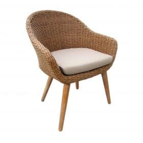 Set tuinstoelen van wicker