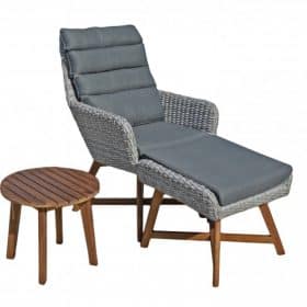 Loungeset van wicker