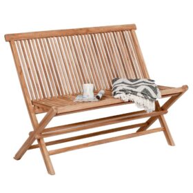 Teak tuinbank klapbank