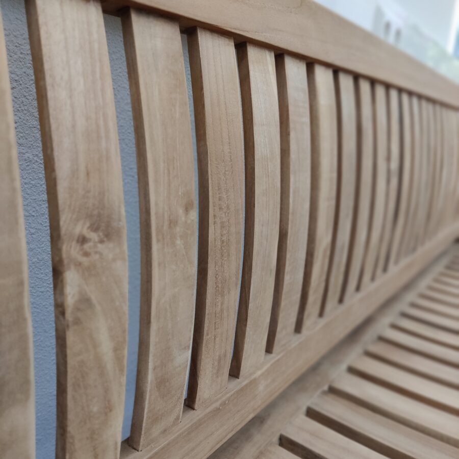 Teakhouten tuinbank