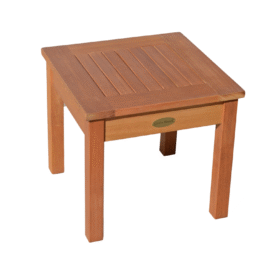 Bijzettafel teak-look