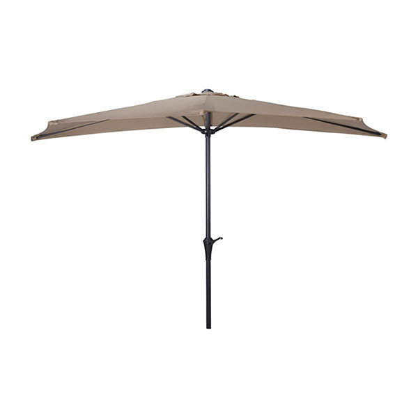 Wandparasol taupe